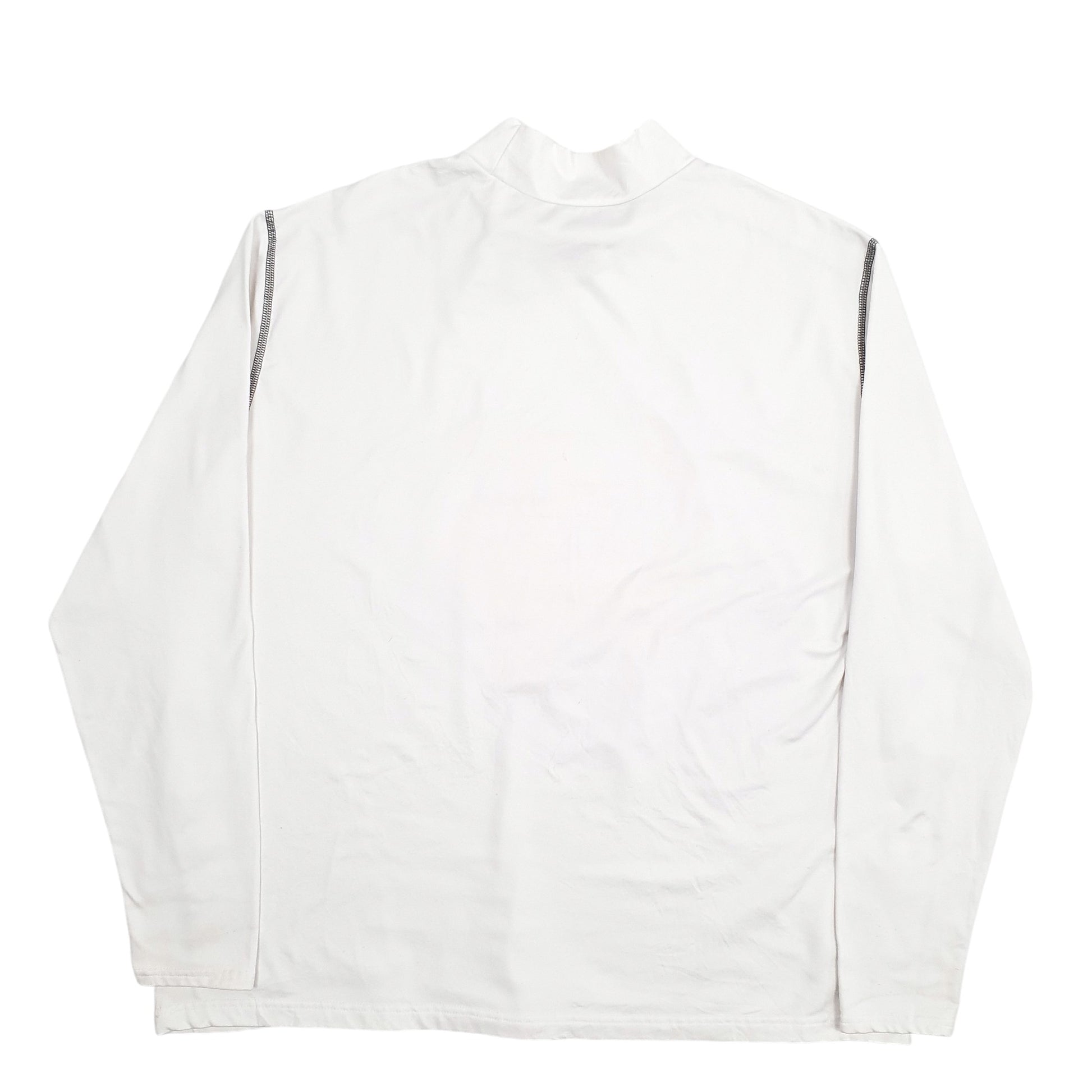 Mens White Starter  Crewneck Jumper
