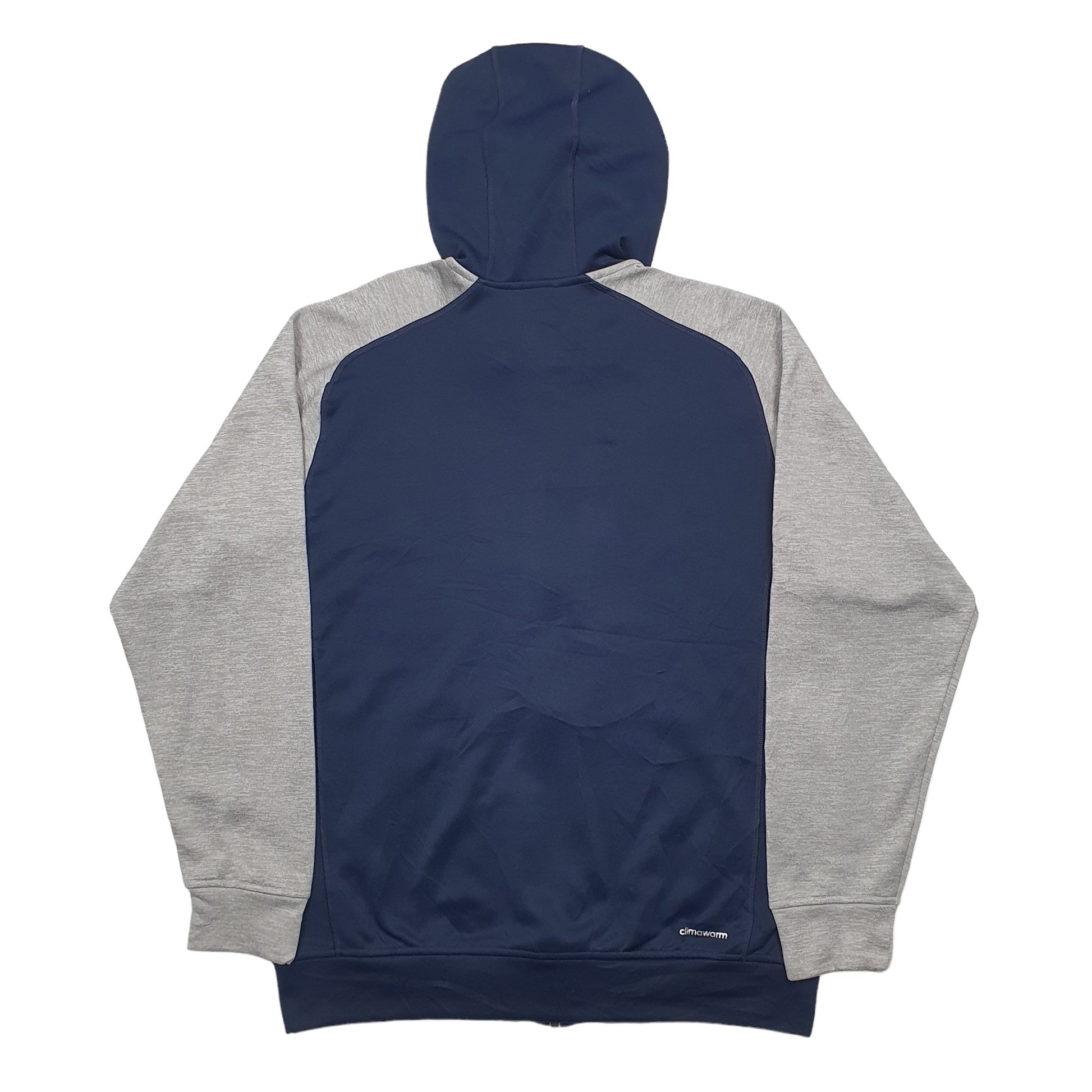 Mens Navy Adidas Climacool Hoodie Jumper