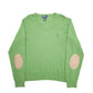 Mens Green Ralph Lauren  Crewneck Jumper