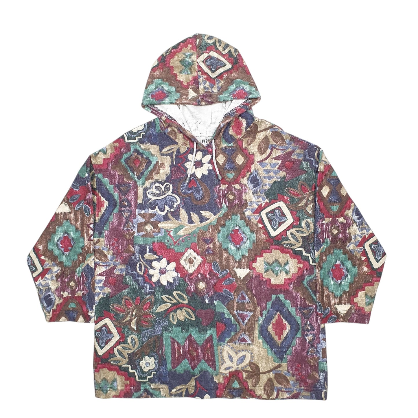 Womens Multi Trends Made In USA Hoodie Jumper