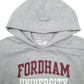 Mens Grey Champion Fordham University USA College Hoodie Jumper