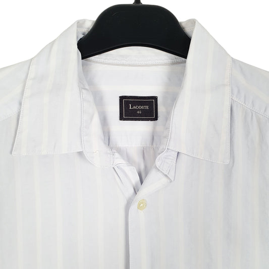 Mens Blue Lacoste  Long Sleeve Shirt