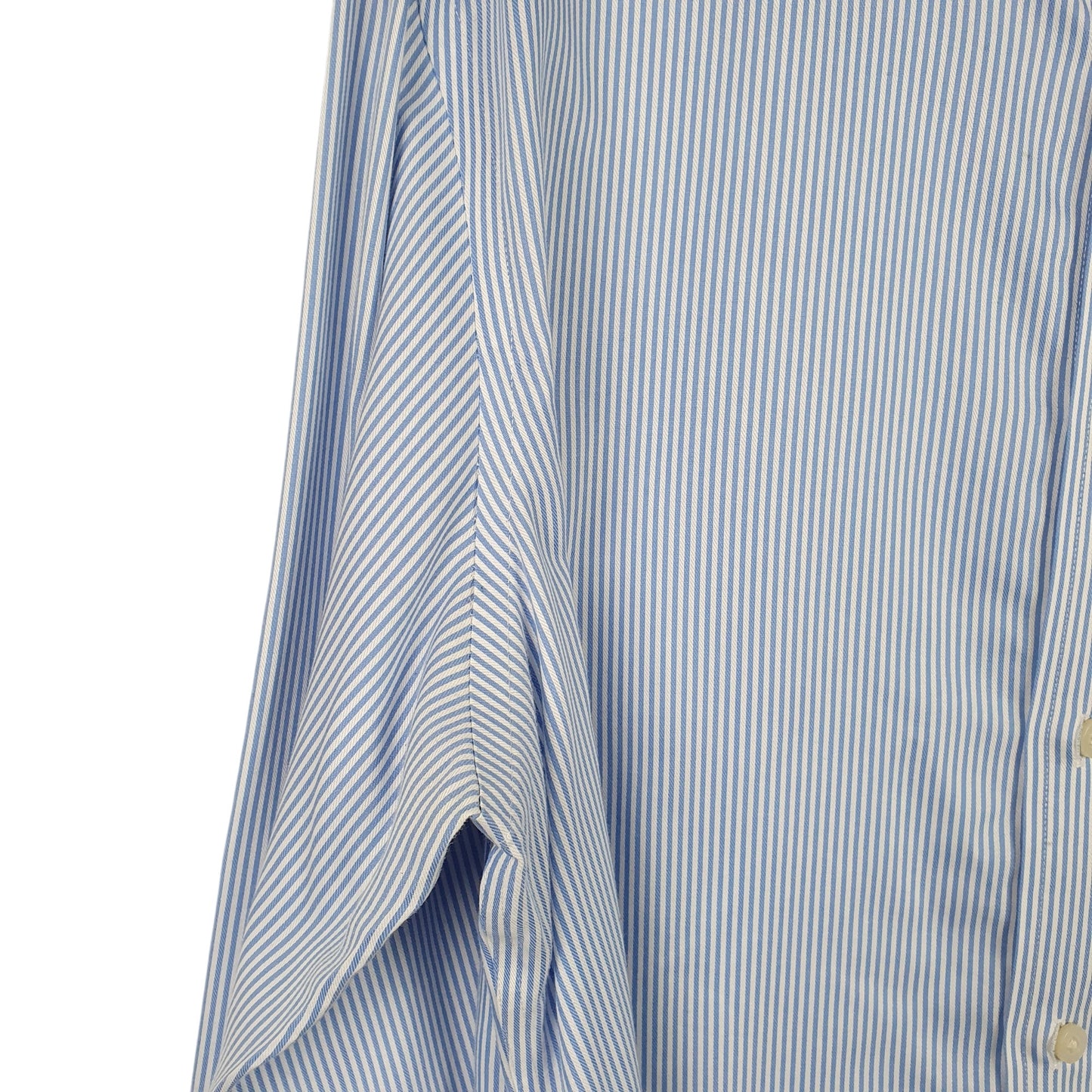 Mens Blue Moss Tailored London Long Sleeve Shirt