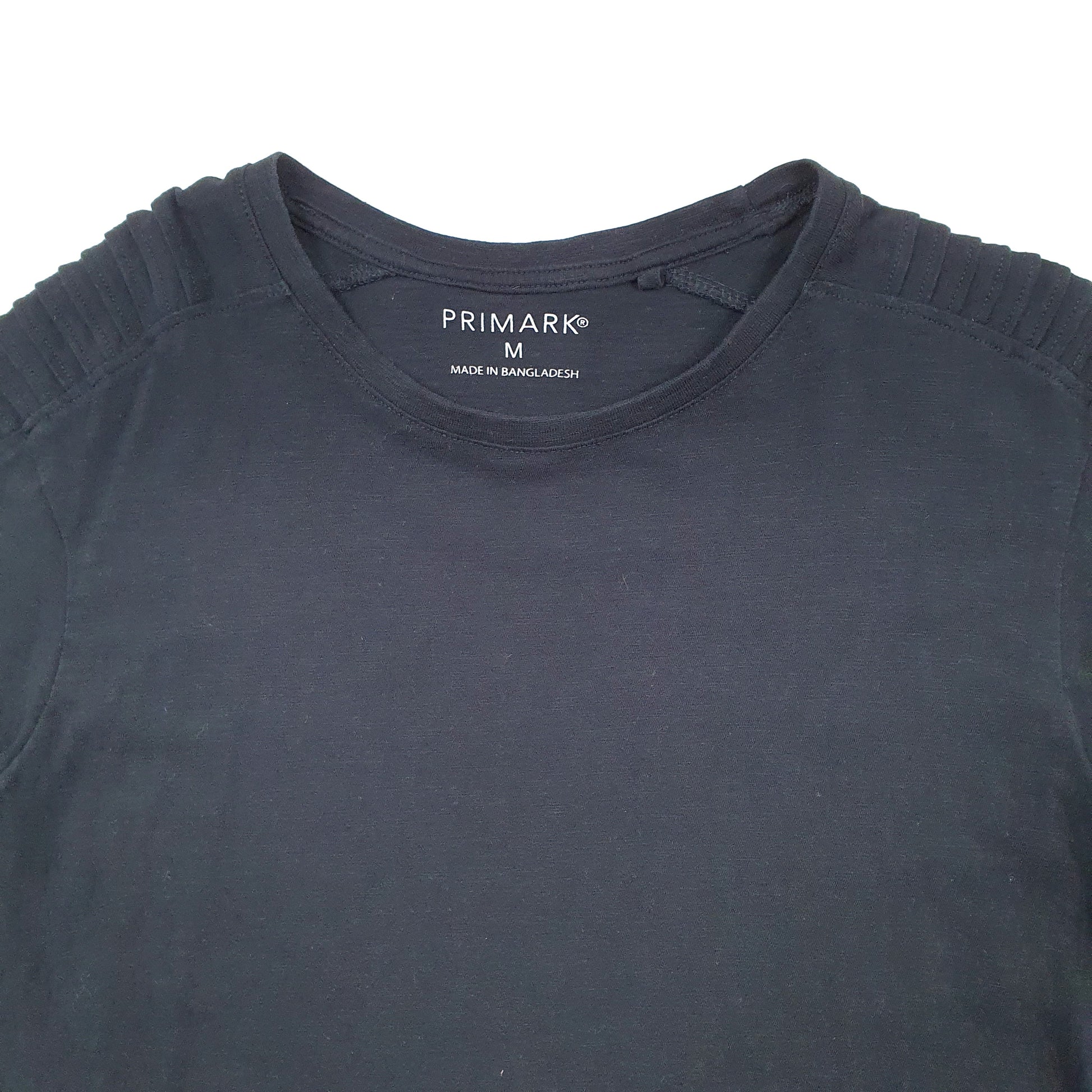 Mens Black Primark  Short Sleeve T Shirt