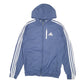 Mens Navy Adidas Hooded  Coat