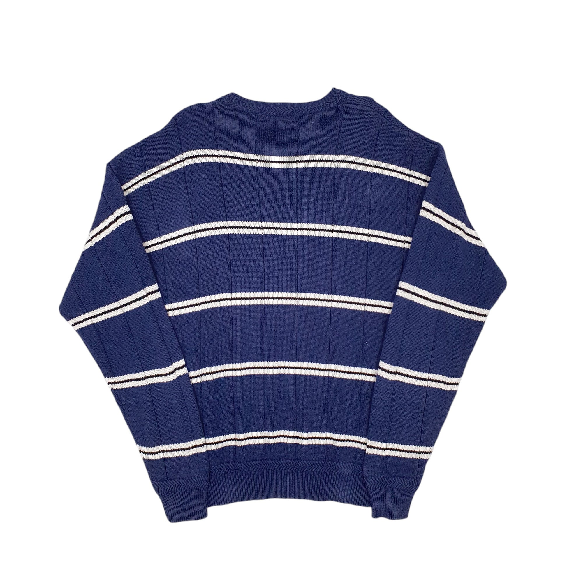 Mens Boue Nautica Vintage 1990s Knitwear Crewneck Jumper