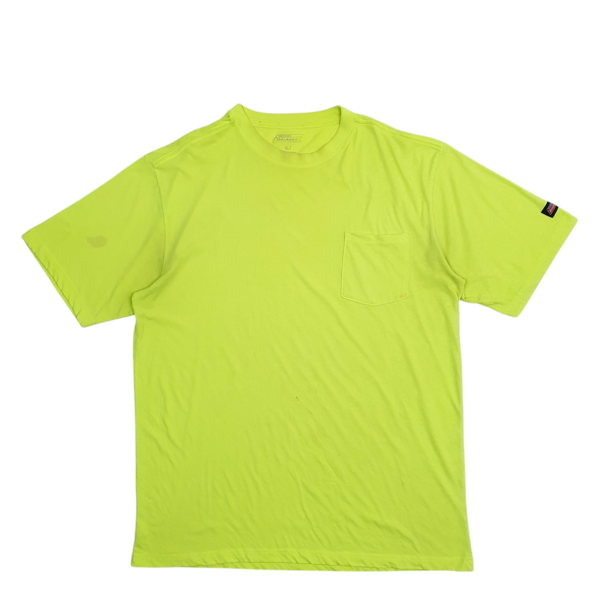 Mens Yellow Dickies  Short Sleeve T Shirt