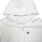 Mens White Champion Reverse Weave Hoodie Jumper