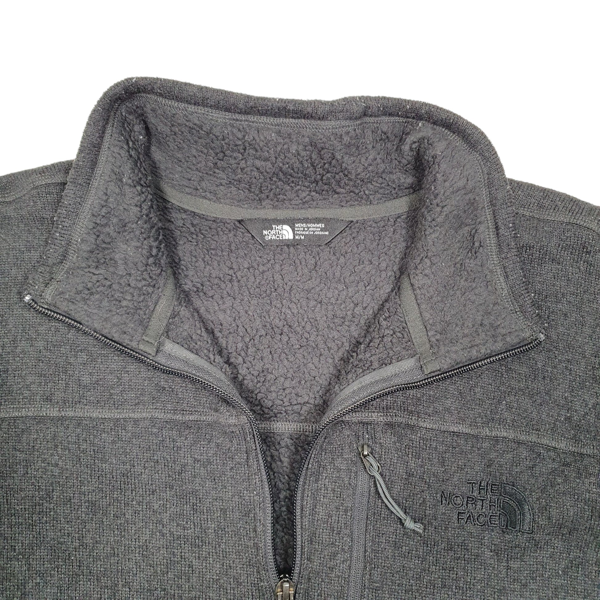 Mens Grey The North Face  Full Zip Jumper