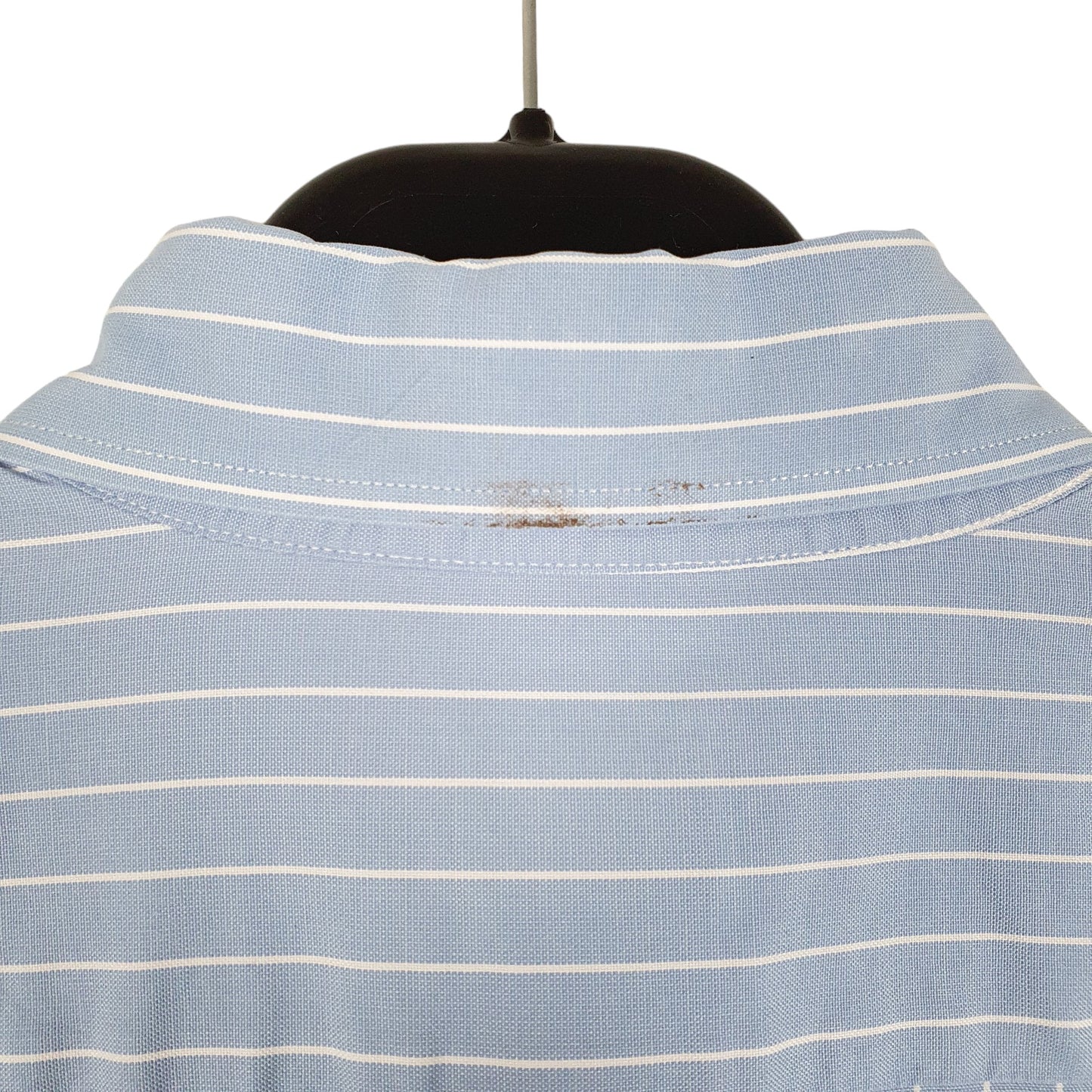 Mens Blue Lacoste  Long Sleeve Shirt