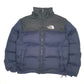 Mens Navy The North Face Nuptse 700  Coat