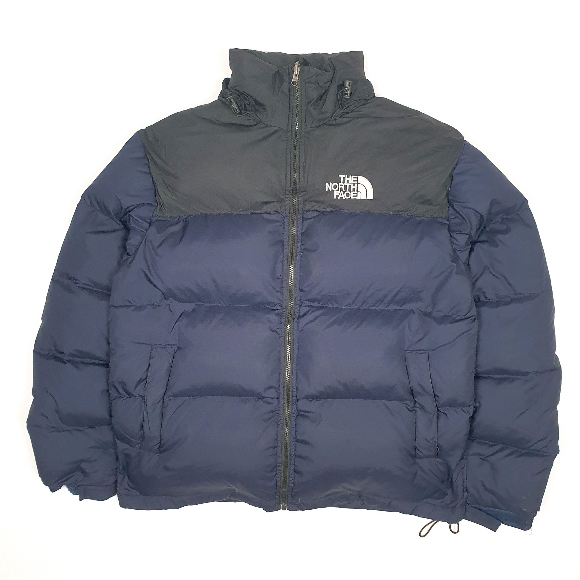 Mens Navy The North Face Nuptse 700  Coat