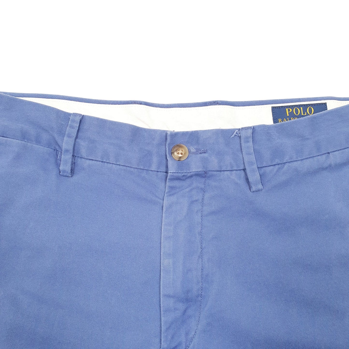 Mens Blue Polo Ralph Lauren Stretch Classic Chino Trousers