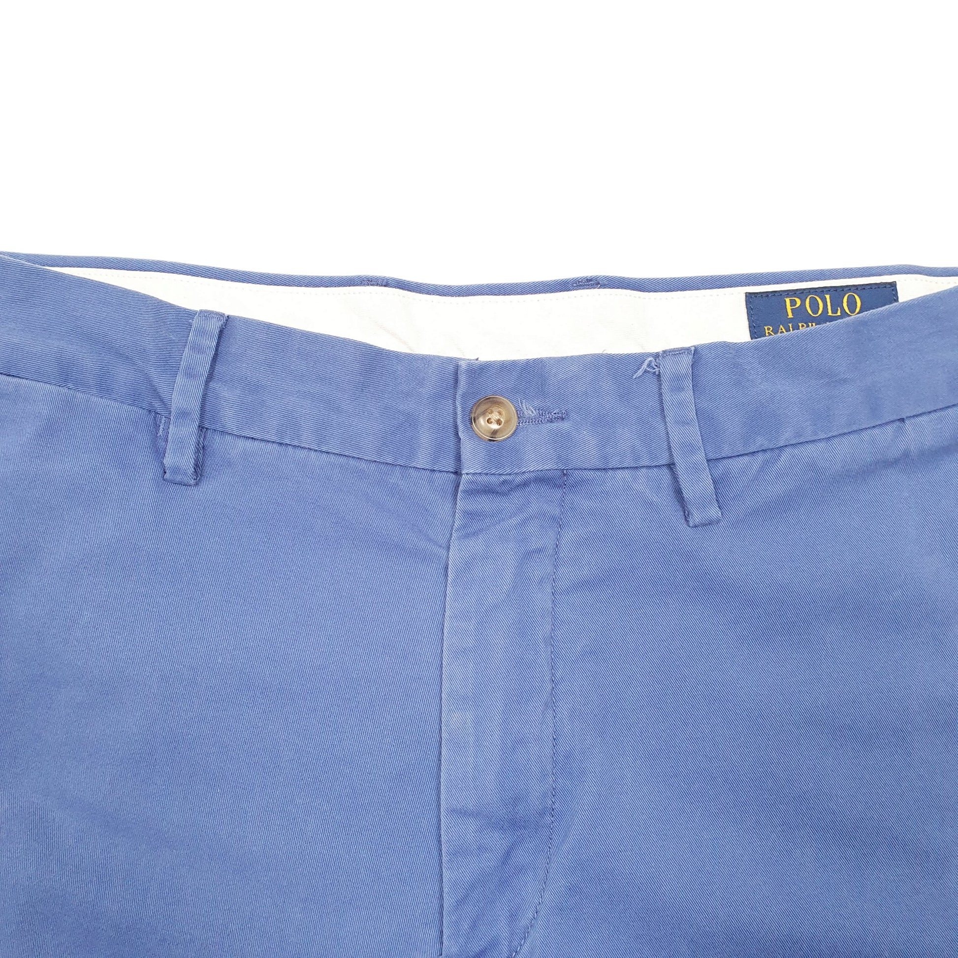 Mens Blue Polo Ralph Lauren Stretch Classic Chino Trousers