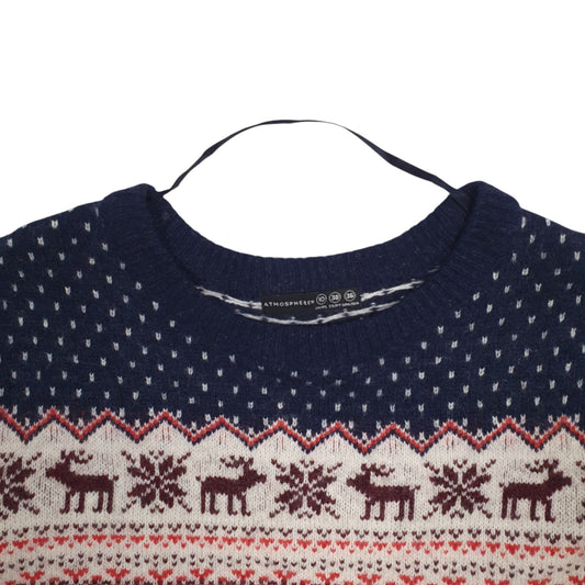 Womens Cream Atmosphere  Crewneck Jumper