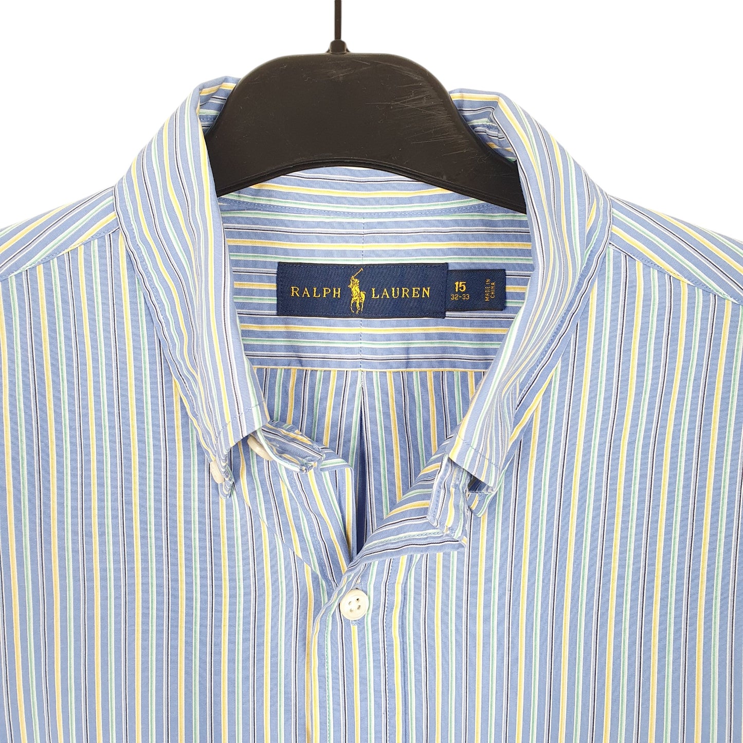 Mens Blue Ralph Lauren  Long Sleeve Shirt