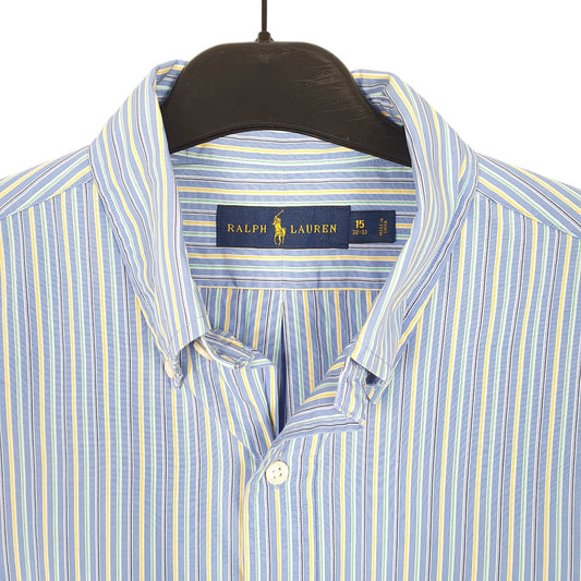 Mens Blue Ralph Lauren  Long Sleeve Shirt