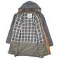 Mens Green Country Wear Hooded  Coat