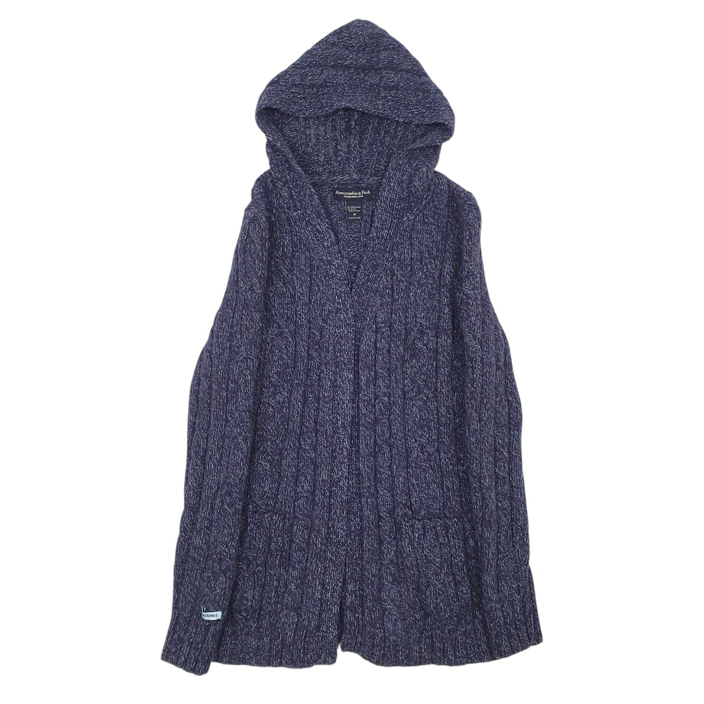 Womens Blue Abercrombie & Fitch  Hoodie Jumper