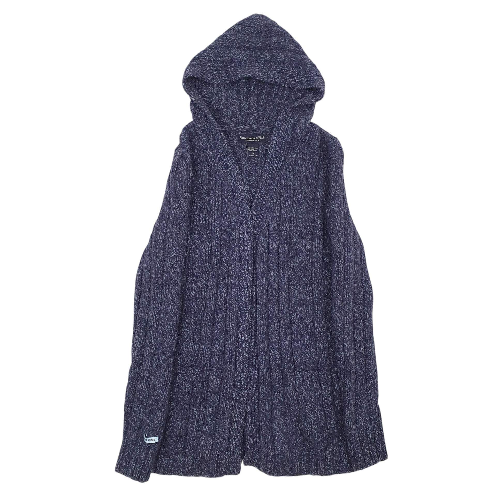 Womens Blue Abercrombie & Fitch  Hoodie Jumper