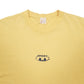 Mens Yellow Unbranded Single Stitch Vintage 90s Short Sleeve T Shirt