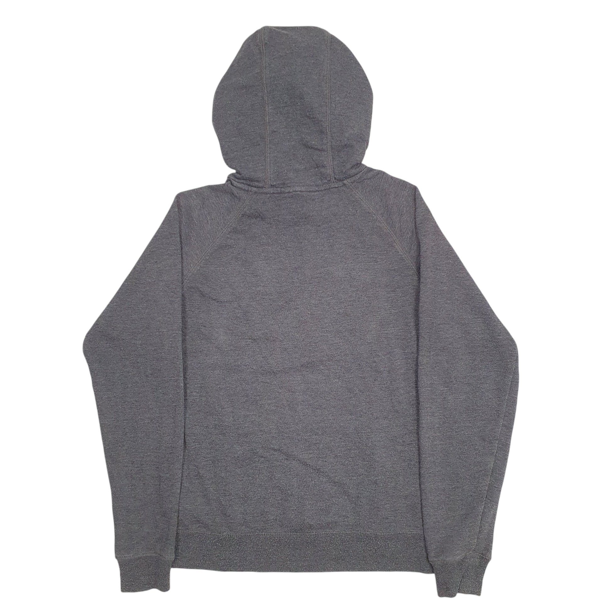 Womens Grey The North Face Spellout Hoodie Jumper