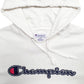 Mens White Champion Spellout Hoodie Jumper