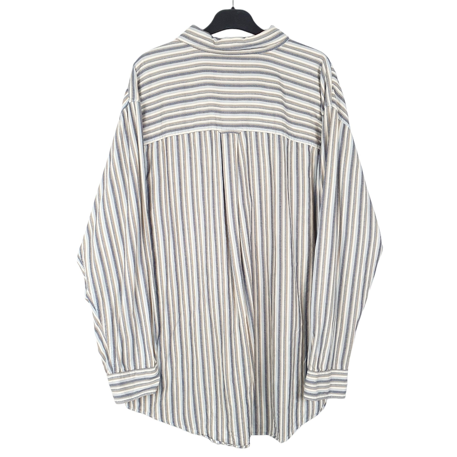 Mens Beige Chaps  Long Sleeve Shirt