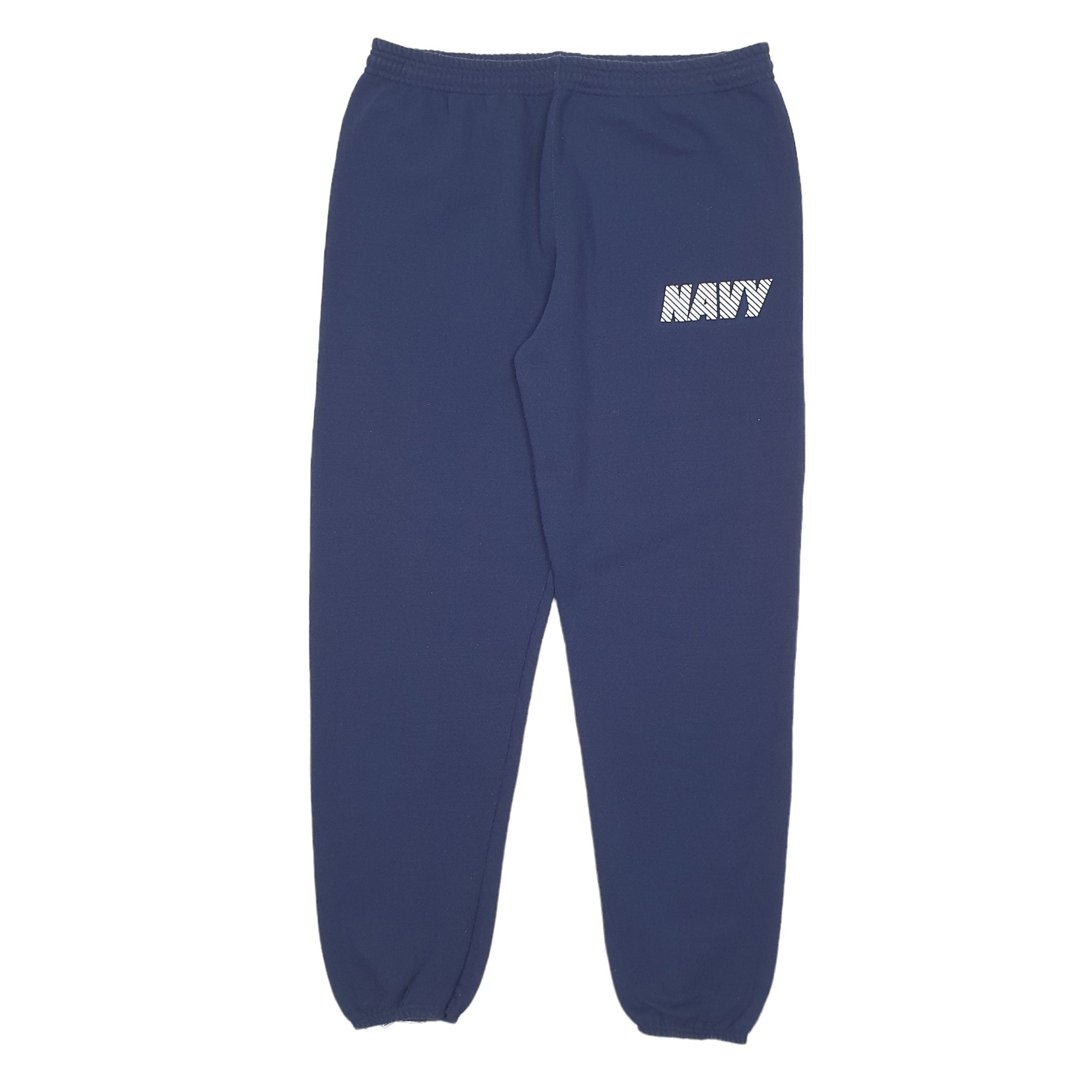 Mens Navy Soffe Made In USA Jogger Trousers