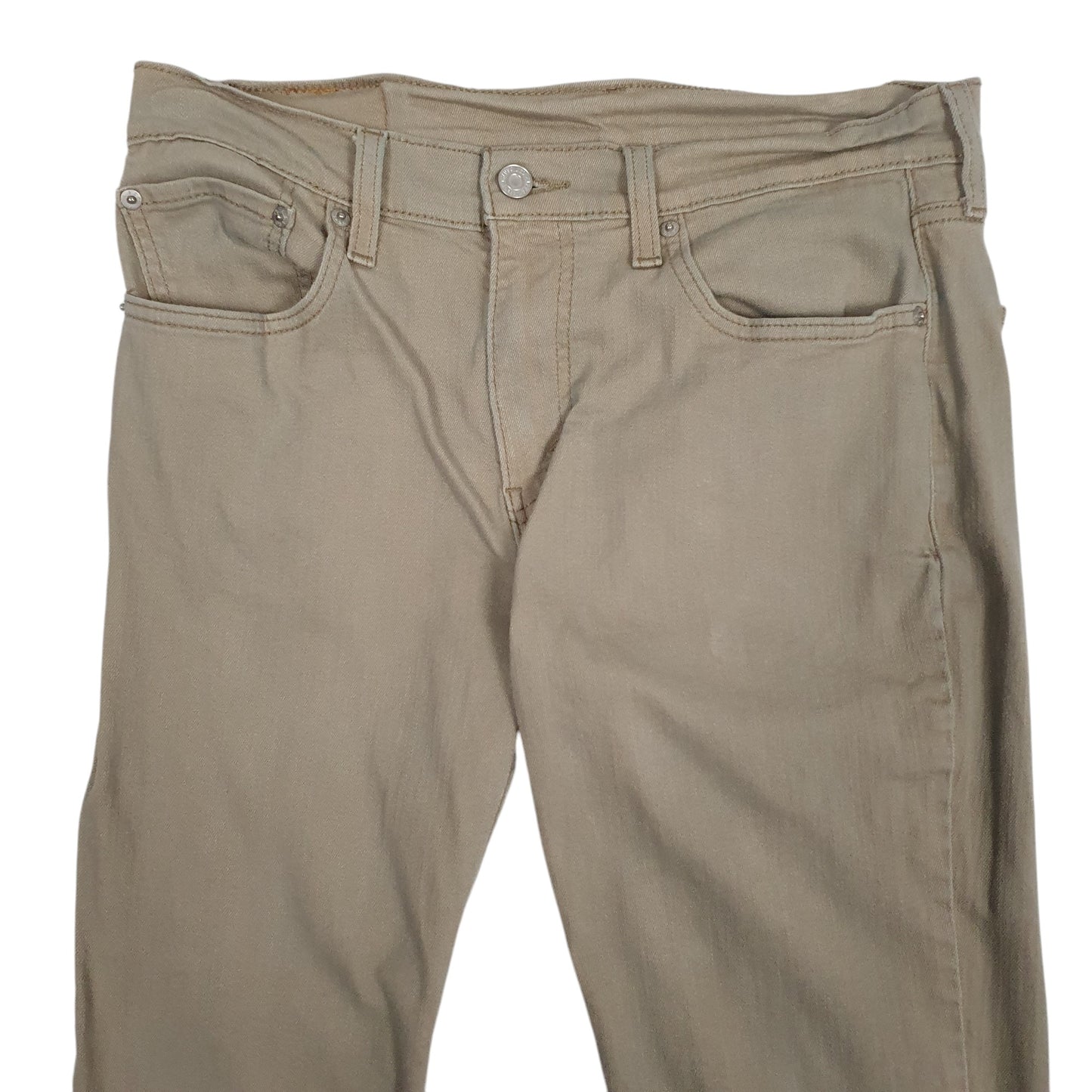 Mens Beige Levis  Chino Trousers