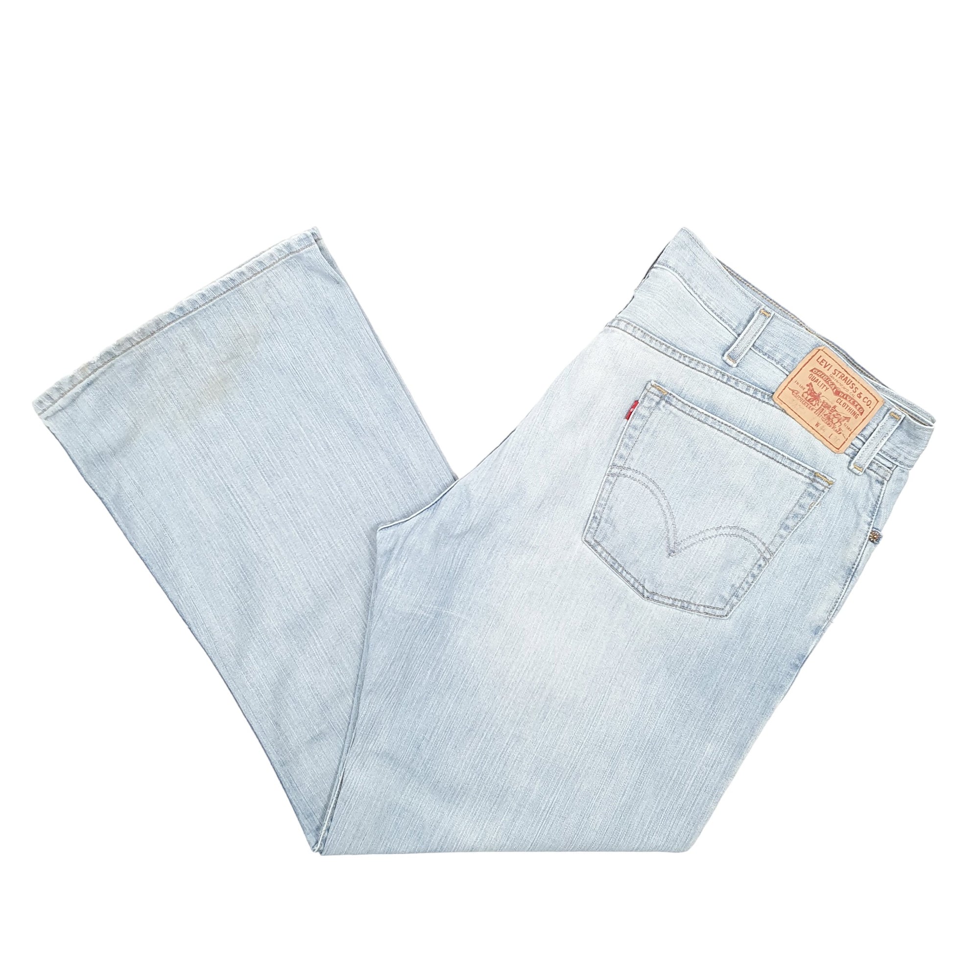 Mens Blue Levis  527 JeansW44 L30