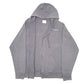 Mens Grey Champion Hoodie Full Zip Jumper