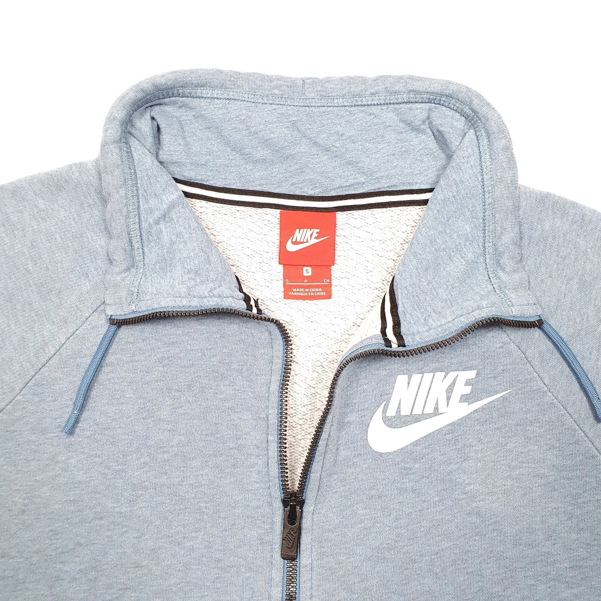 Womens Blue Nike  Quarter Zip Jumper