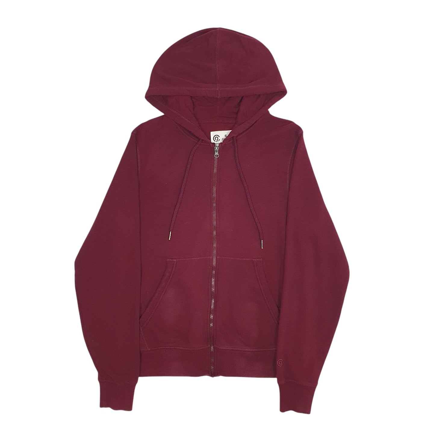 Mens Burgundy Champion  Full Zip Jumper