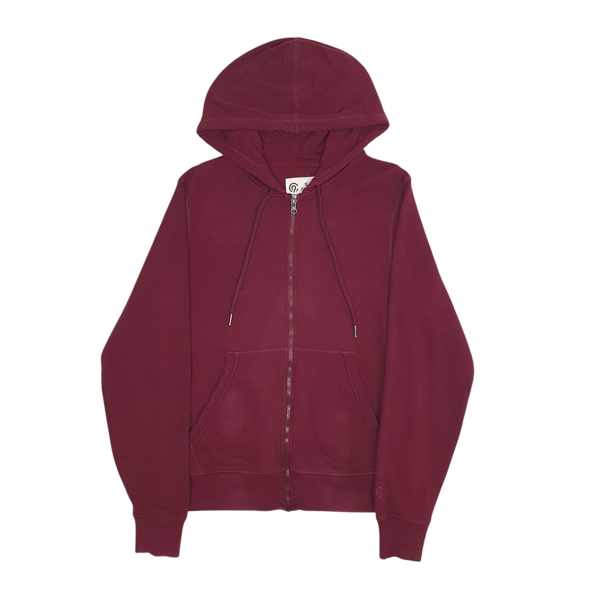 Mens Burgundy Champion  Full Zip Jumper
