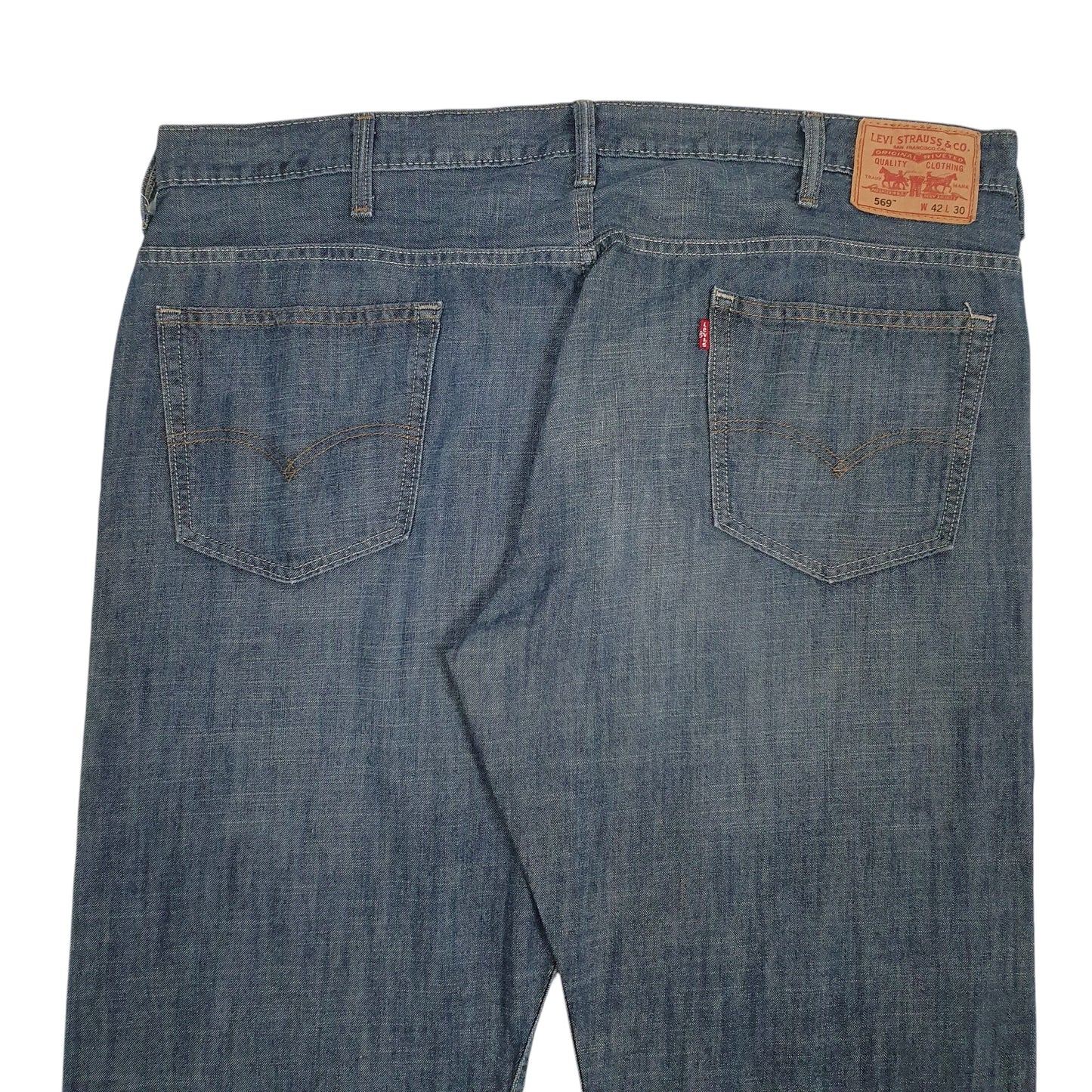 Mens Blue Levis  569 JeansW42 L30