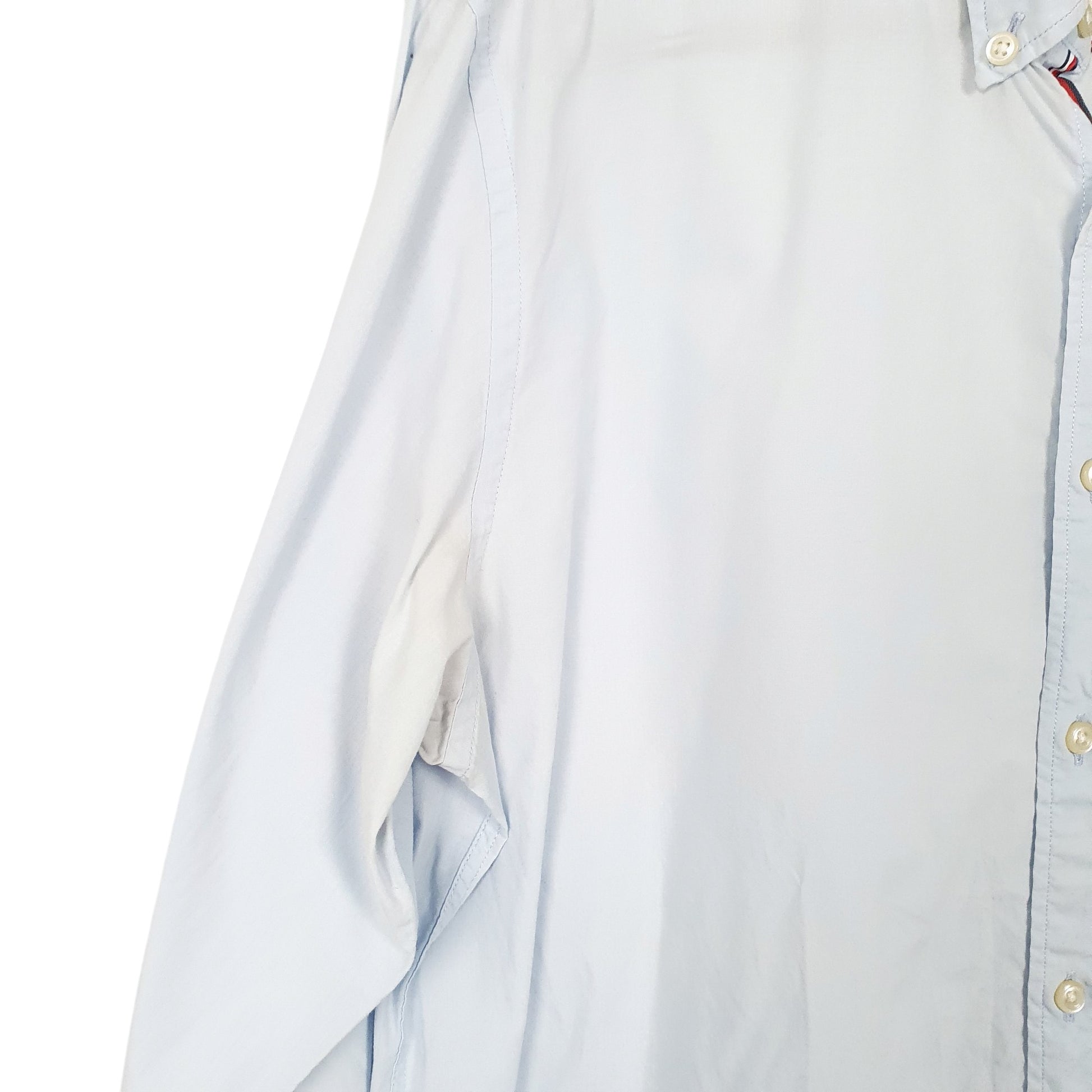 Mens Blue Tommy Hilfiger  Long Sleeve Shirt