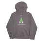 Mens Grey Nike 3D Oregon Spellout Hoodie Jumper