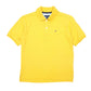 Womens Yellow Tommy Hilfiger  Short Sleeve Polo Shirt