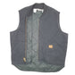 Mens Black Walls Workwear Quilted Insulated Vest  Coat