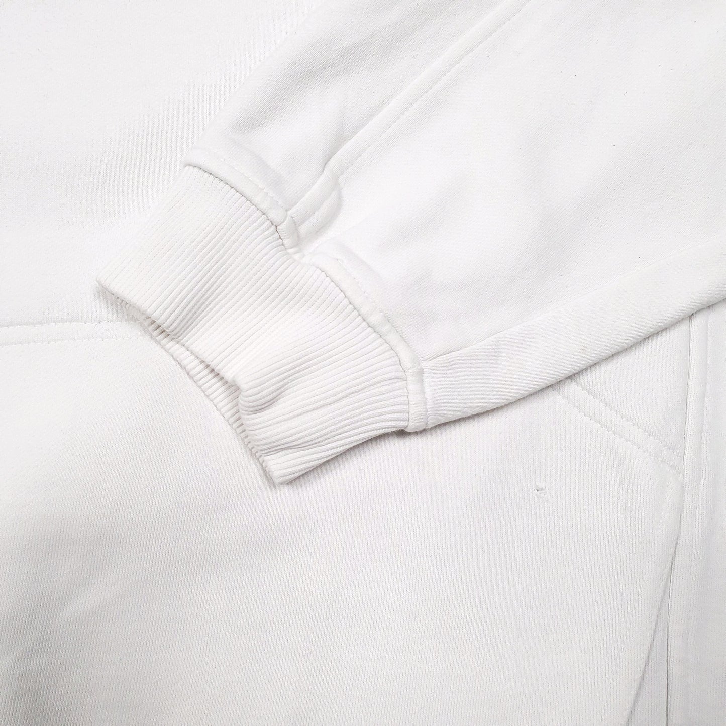 Mens White Nike Vintage Team 2000s Oklahoma USA Spellout Hoodie Jumper