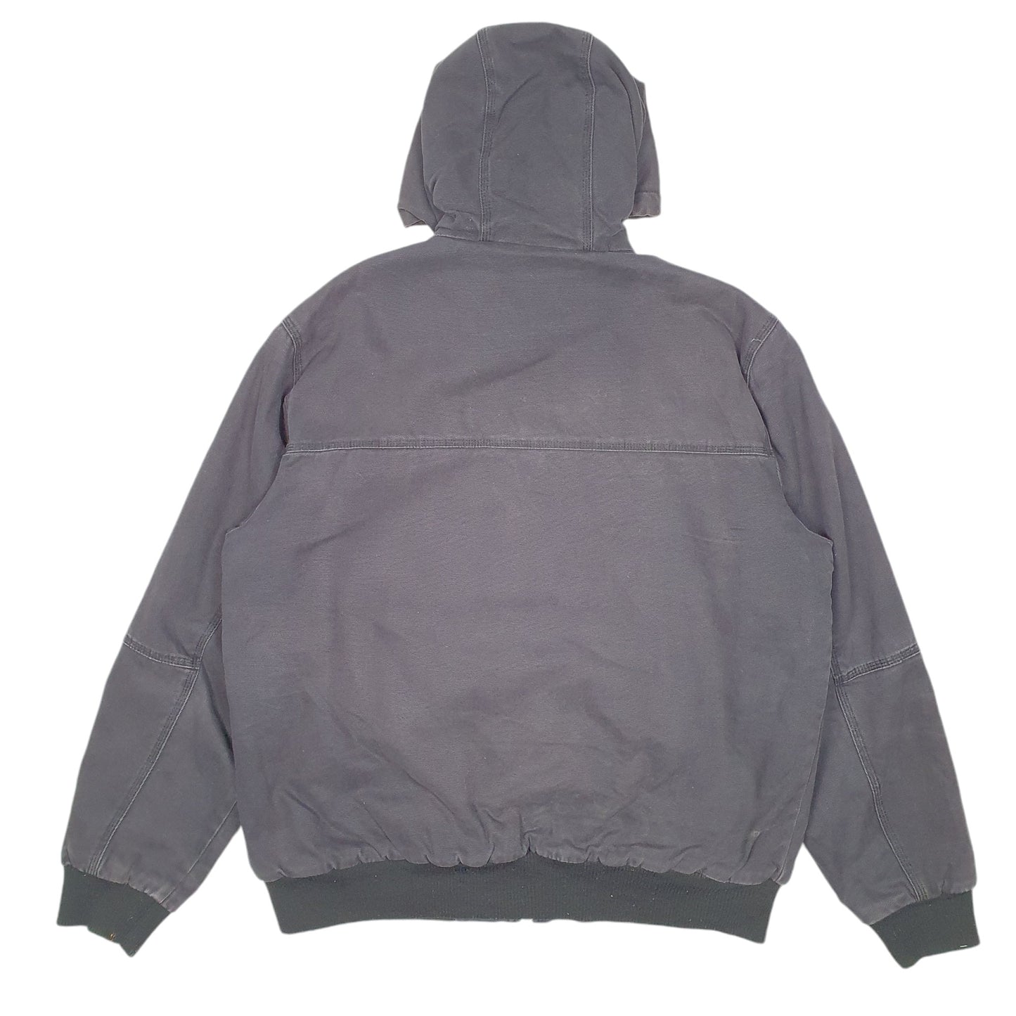 Mens Black Levis Active Fleece Lined Chore Hooded  Coat