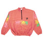 Mens Orange Surf Style Vintage Interplanetary Body Gear Iridescent One Size  Coat