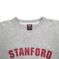 Mens Grey Nike Stanford Spellout 2000's Crewneck Jumper