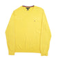 Mens Yellow Tommy Hilfiger  Crewneck Jumper