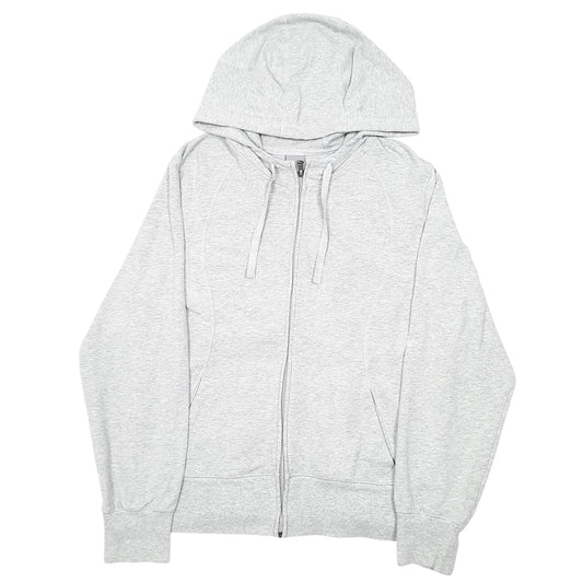 Womens Grey Champion Hoodie Full Zip Jumper