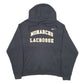 Mens Black Nike Monarchs Lacrosse USA Spellout Hoodie Jumper