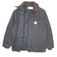 Mens Black Carhartt C01 Vintage Union Made In USA  Coat