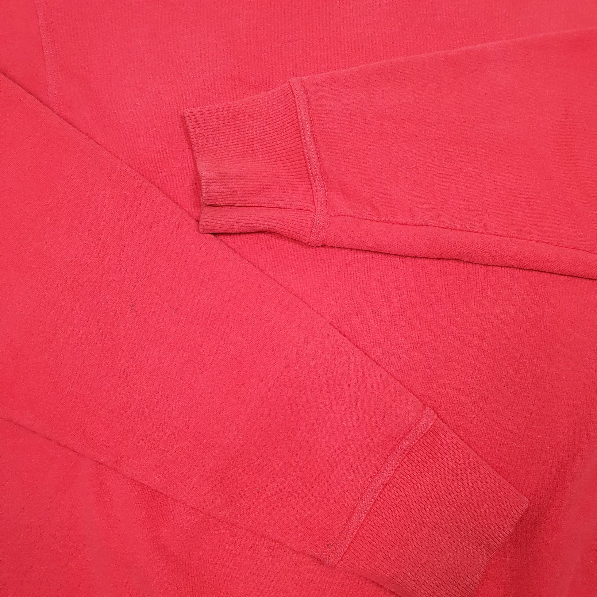 Mens Red Champion  Crewneck Jumper