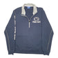 Mens Navy Champion Heritage Penn State Nittany Lions Football Quarter Zip Jumper